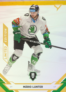 Mario Lunter Mlada Boleslav Tipsport ELH 2021/22 SportZoo 2. serie Gold /19 #299